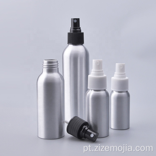 Wholesale garrafas de metal de pulverização de pulverização de alumínio vazio cosmético